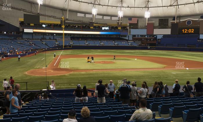 Tropicana Field - Section 110 Seat View
