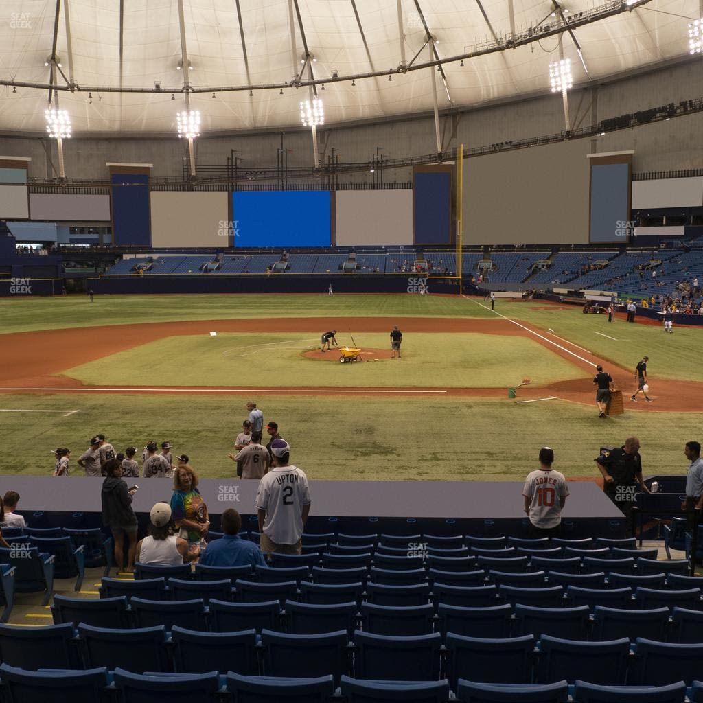 Tropicana Field - Section 111 Seat View