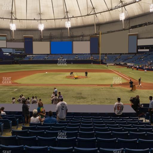 Tropicana Field - Section 111 Seat View