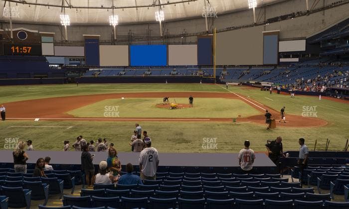 Tropicana Field - Section 111 Seat View