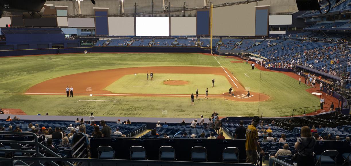 Tropicana Field - Section 111 Seat View
