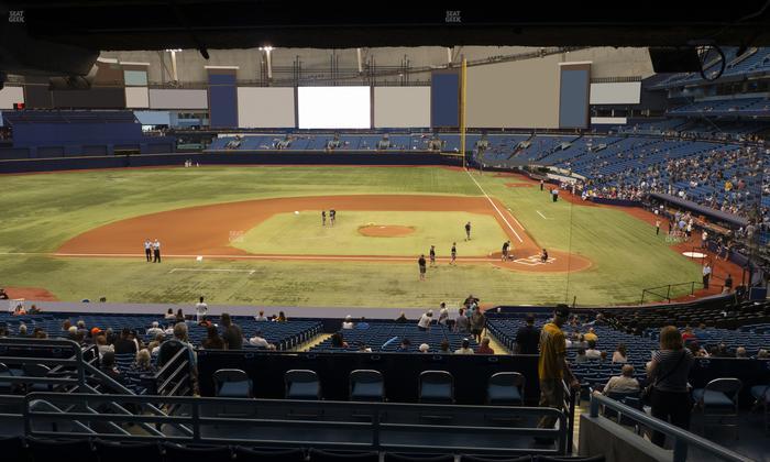 Tropicana Field - Section 111 Seat View