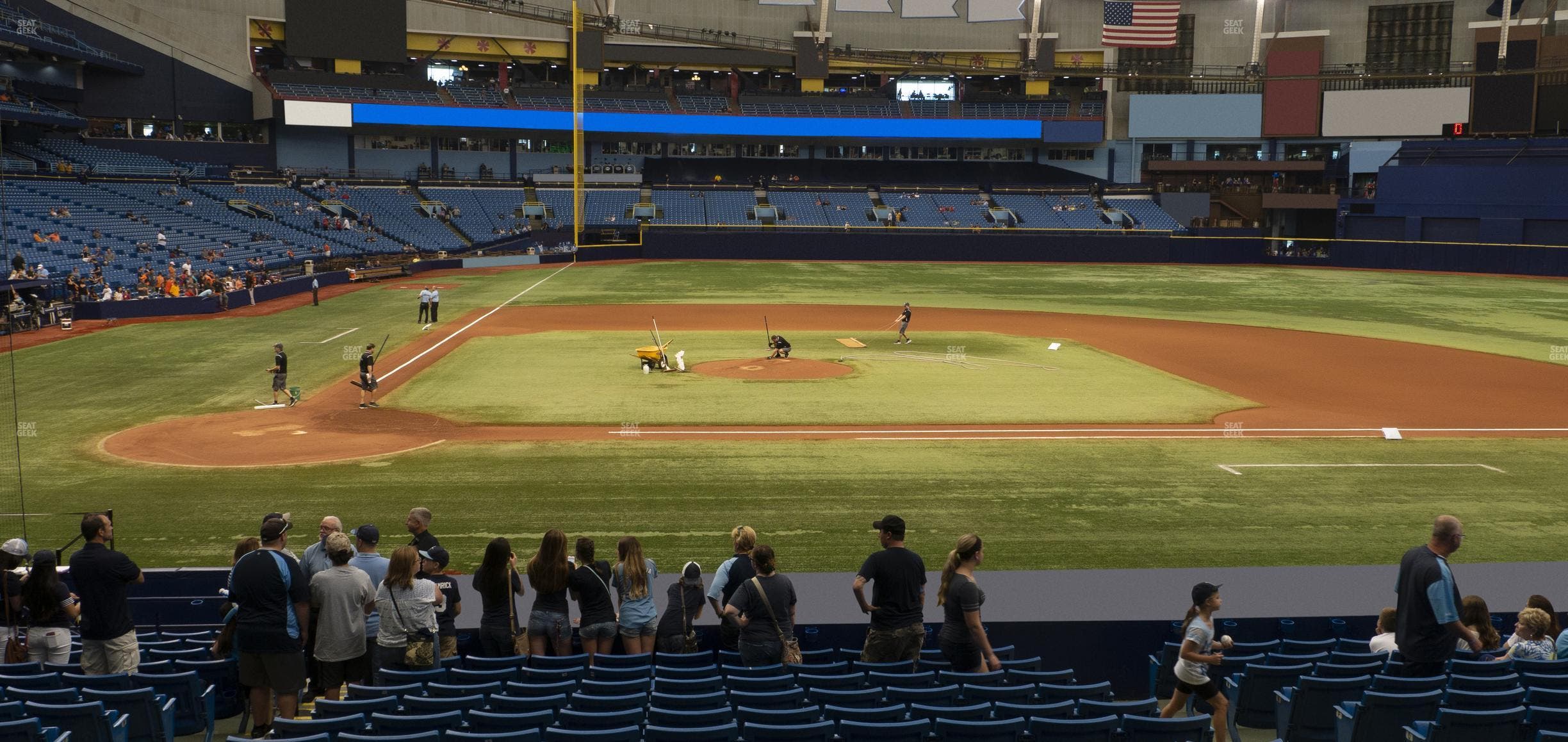 Tropicana Field - Section 112 Seat View