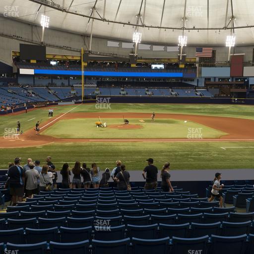 Tropicana Field - Section 112 Seat View