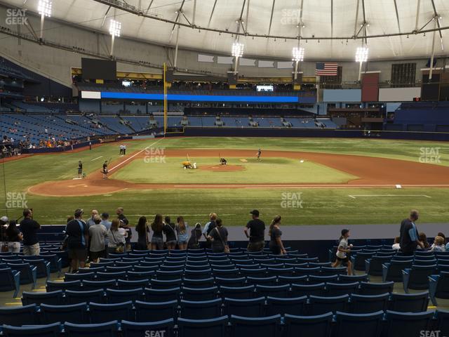 Tropicana Field - Section 112 Seat View