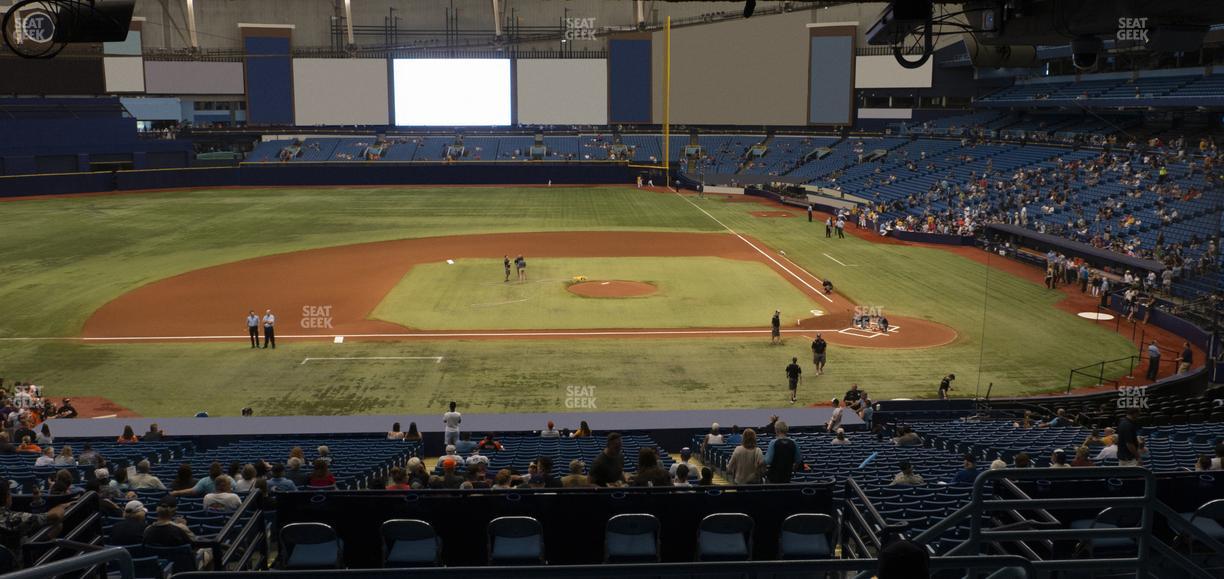 Tropicana Field - Section 113 Seat View