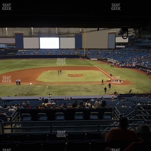 Tropicana Field - Section 113 Seat View