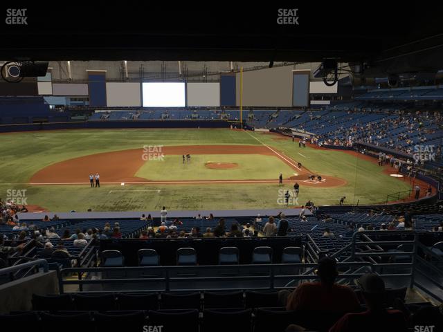 Tropicana Field - Section 113 Seat View