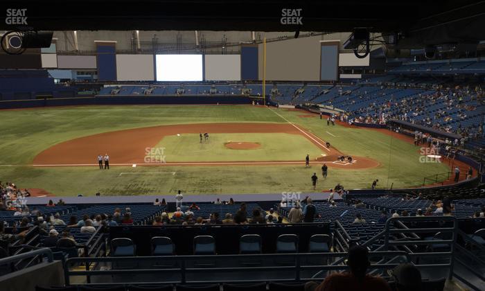 Tropicana Field - Section 113 Seat View