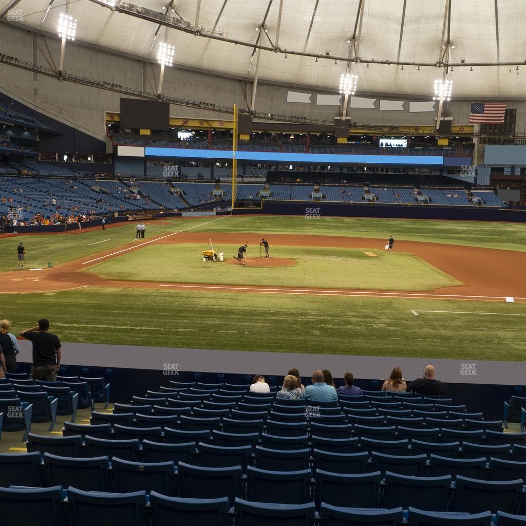 Tropicana Field - Section 114 Seat View