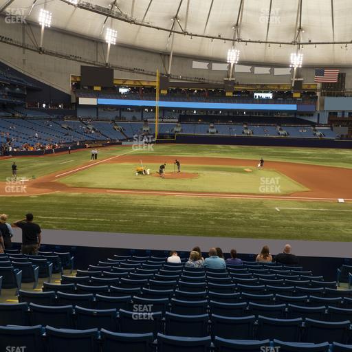 Tropicana Field - Section 114 Seat View
