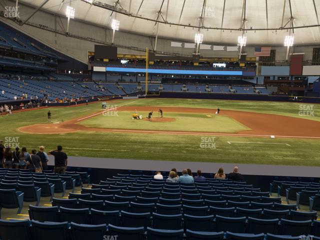 Tropicana Field - Section 114 Seat View