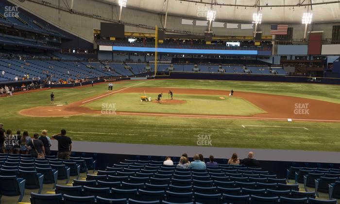 Tropicana Field - Section 114 Seat View