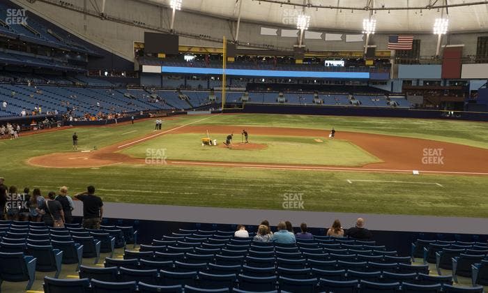 Tropicana Field - Section 114 Seat View