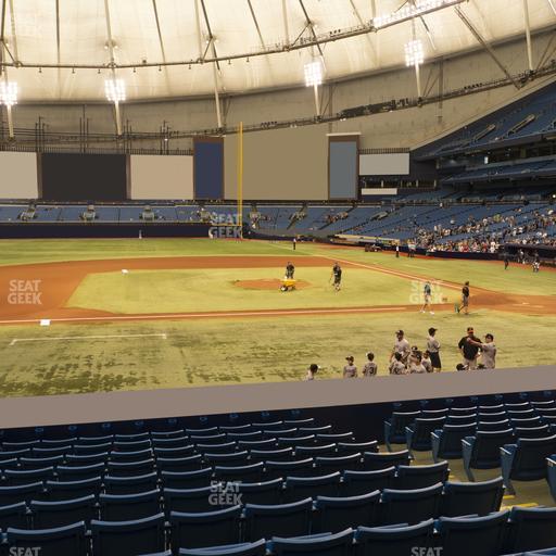 Tropicana Field - Section 115 Seat View