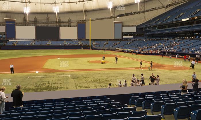 Tropicana Field - Section 115 Seat View