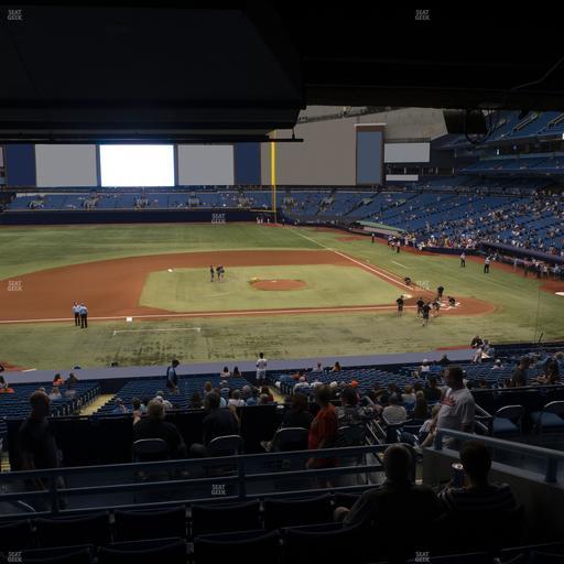 Tropicana Field - Section 115 Seat View