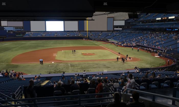 Tropicana Field - Section 115 Seat View