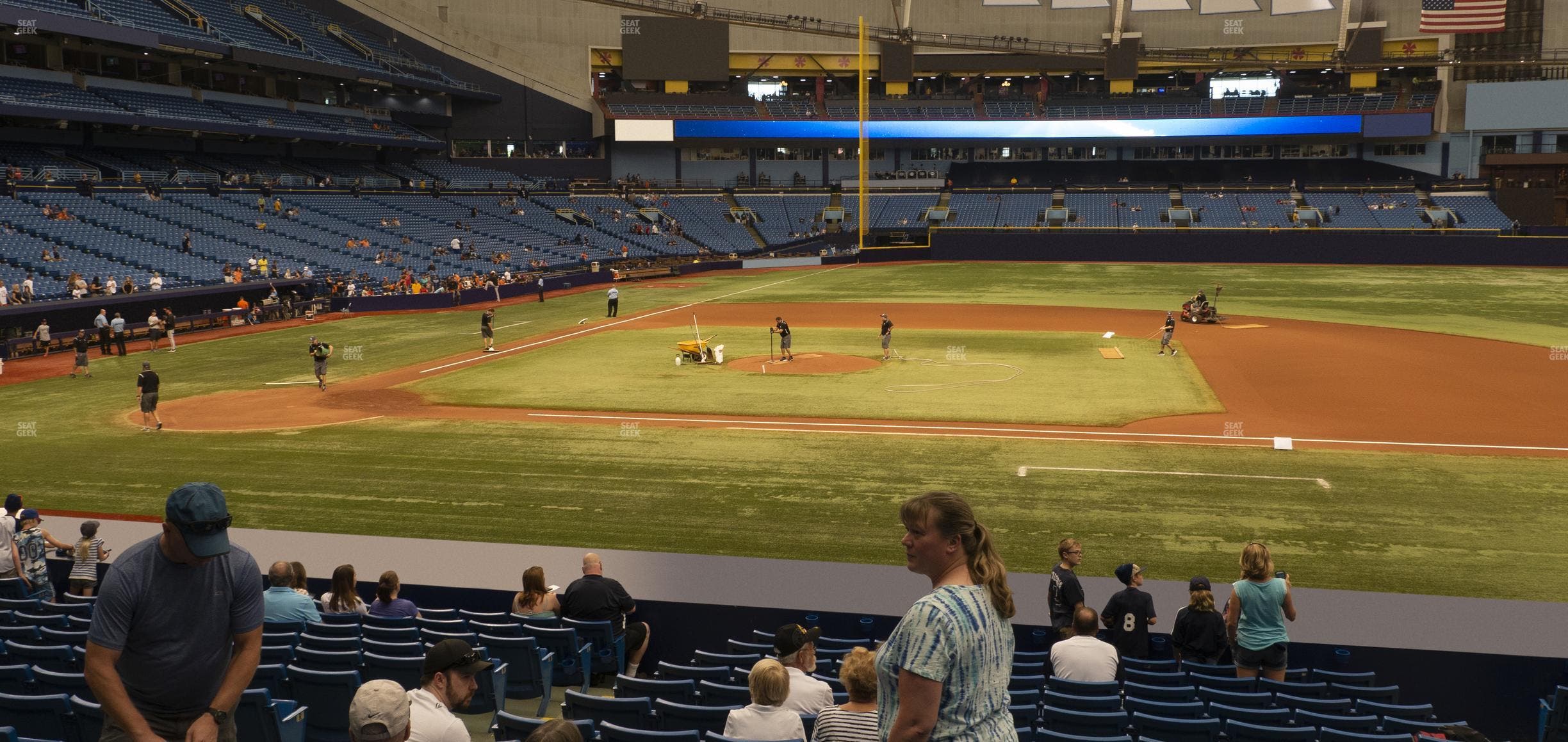 Tropicana Field - Section 116 Seat View