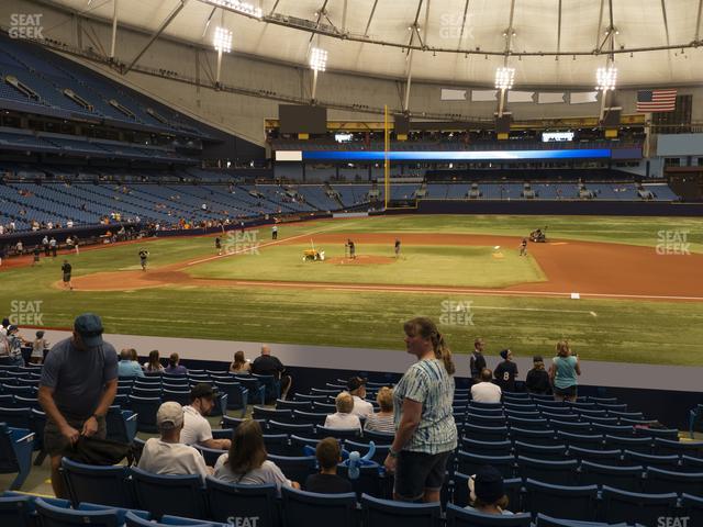 Tropicana Field - Section 116 Seat View