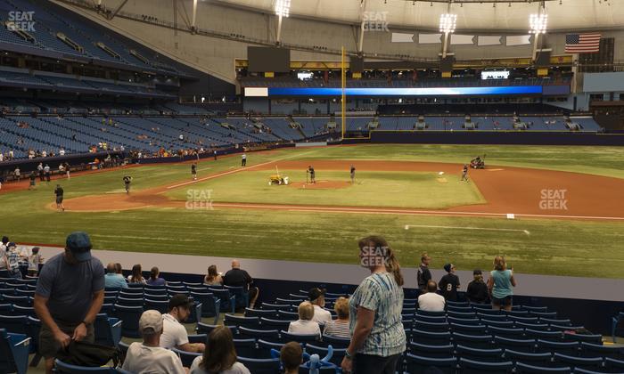 Tropicana Field - Section 116 Seat View