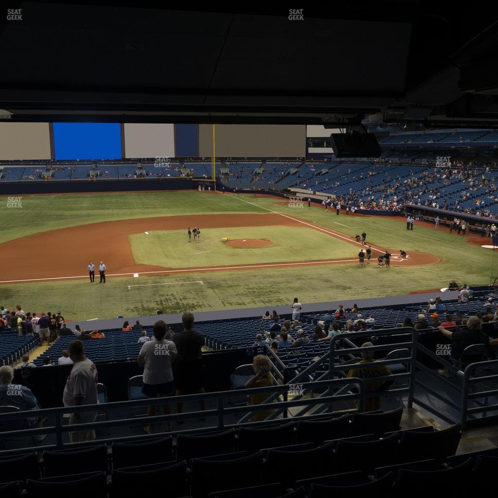 Tropicana Field - Section 117 Seat View