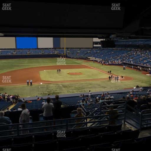Tropicana Field - Section 117 Seat View