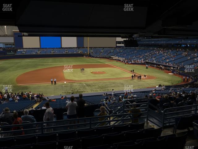 Tropicana Field - Section 117 Seat View