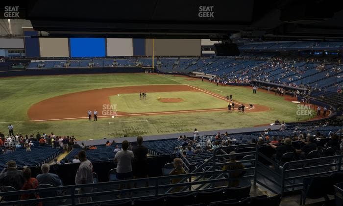 Tropicana Field - Section 117 Seat View