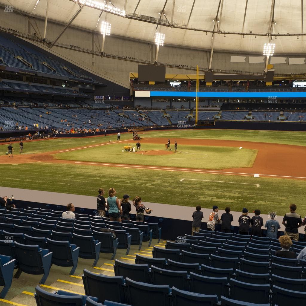 Tropicana Field - Section 118 Seat View