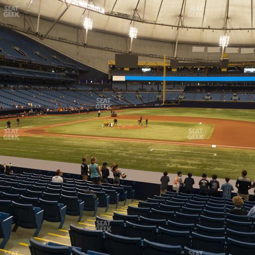 Tropicana Field - Section 118 Seat View