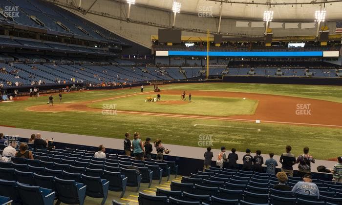 Tropicana Field - Section 118 Seat View