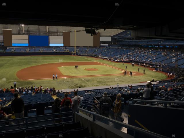 Tropicana Field - Section 119 Seat View