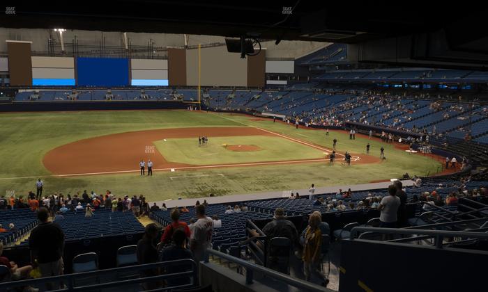 Tropicana Field - Section 119 Seat View