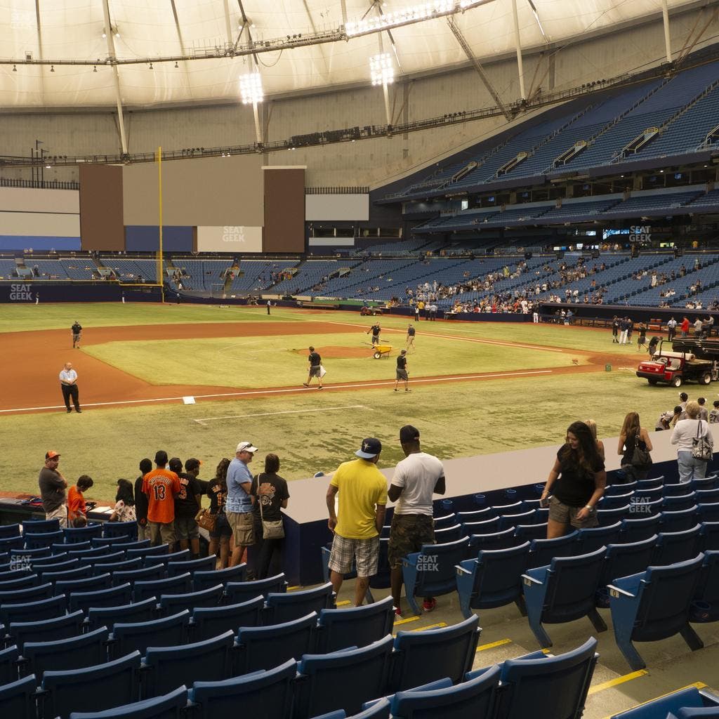 Tropicana Field - Section 119 Seat View