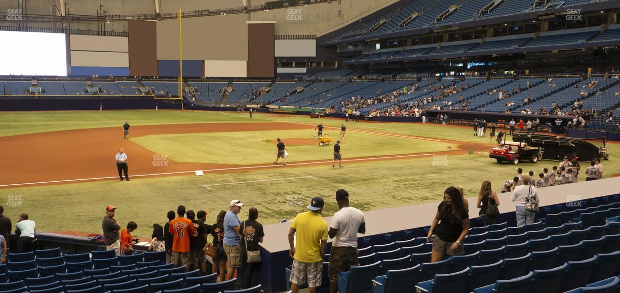 Tropicana Field - Section 119 Seat View