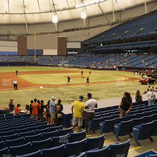 Tropicana Field - Section 119 Seat View