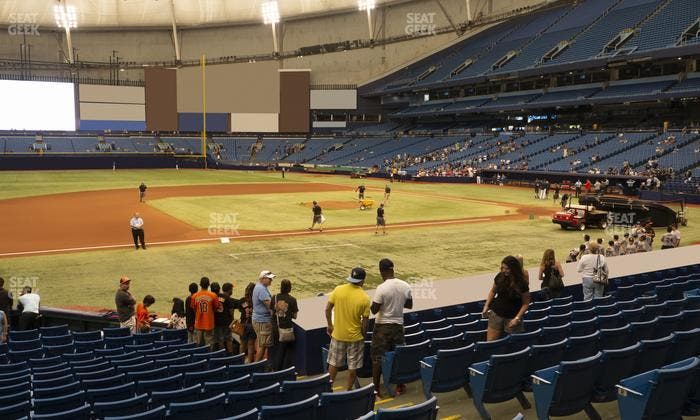 Tropicana Field - Section 119 Seat View