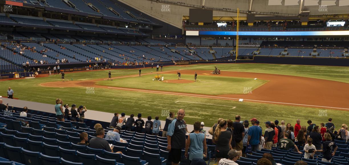 Tropicana Field - Section 120 Seat View