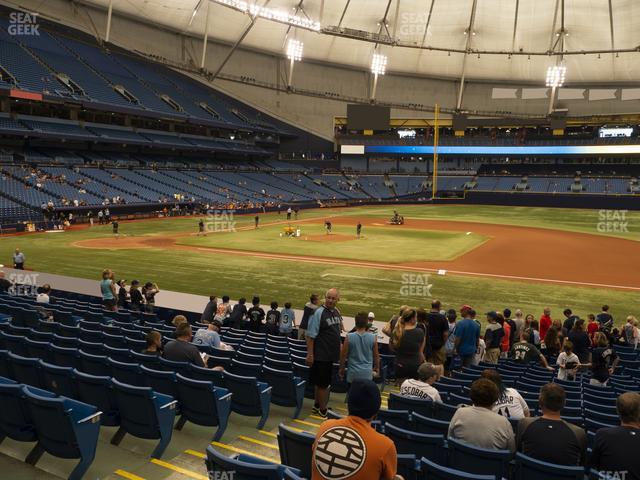 Tropicana Field - Section 120 Seat View