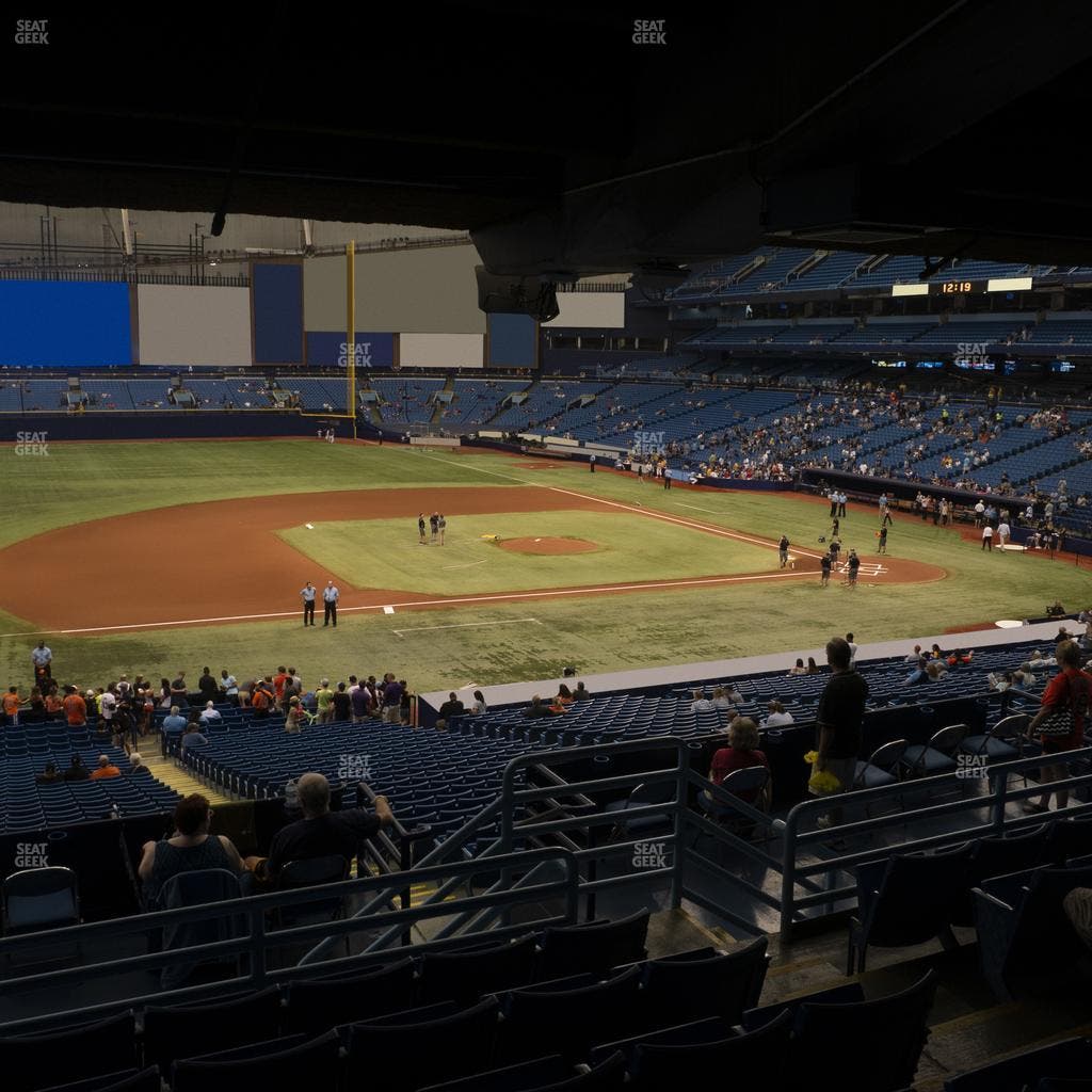 Tropicana Field - Section 121 Seat View