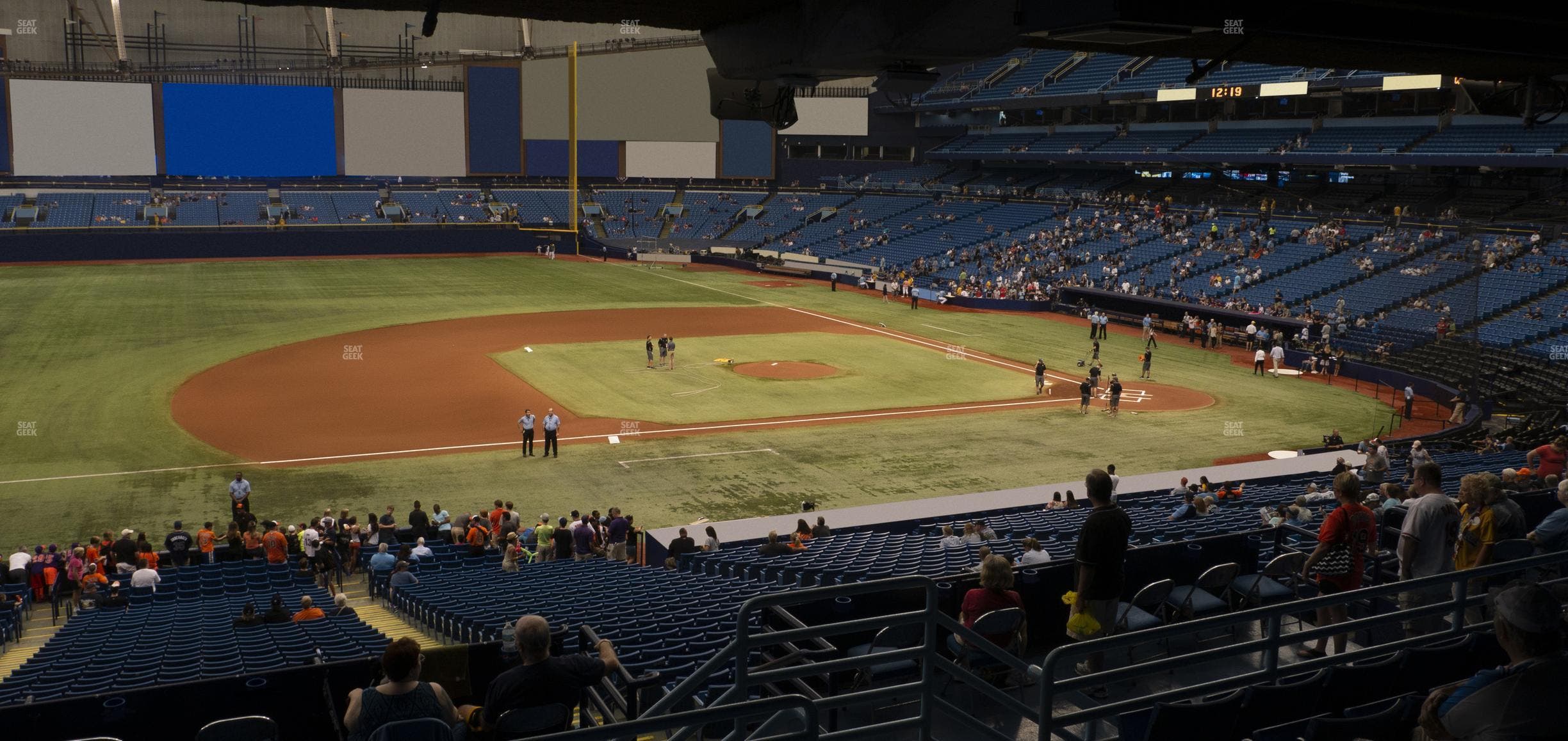 Tropicana Field - Section 121 Seat View