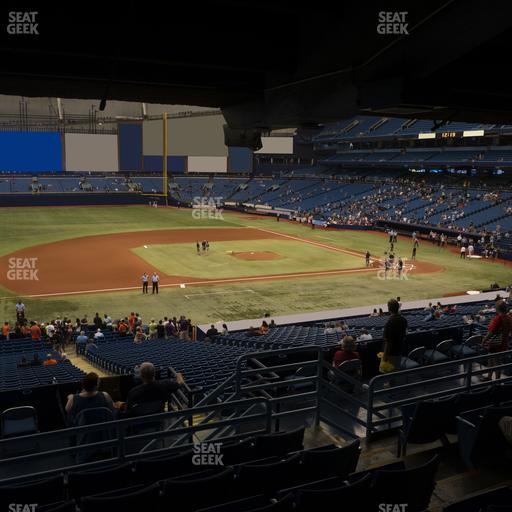 Tropicana Field - Section 121 Seat View