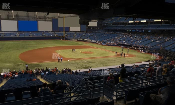 Tropicana Field - Section 121 Seat View
