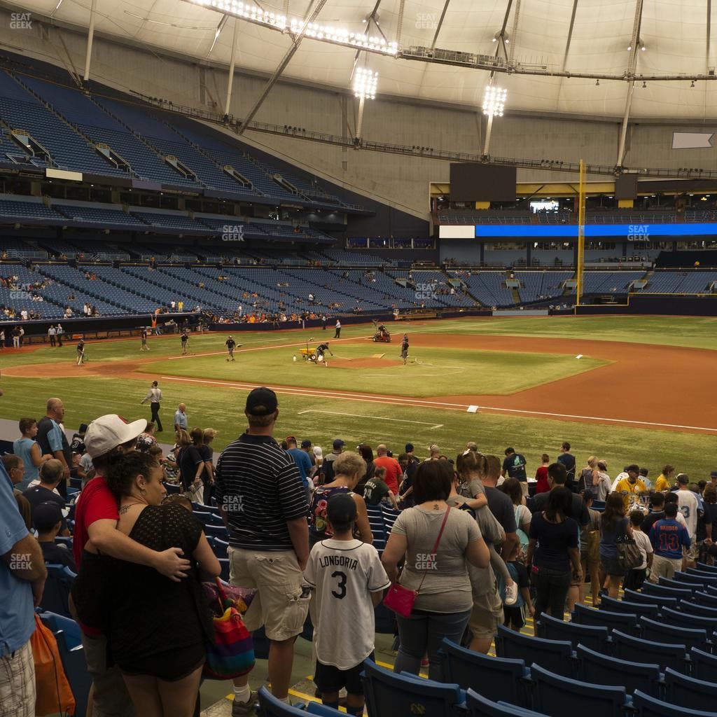Tropicana Field - Section 122 Seat View