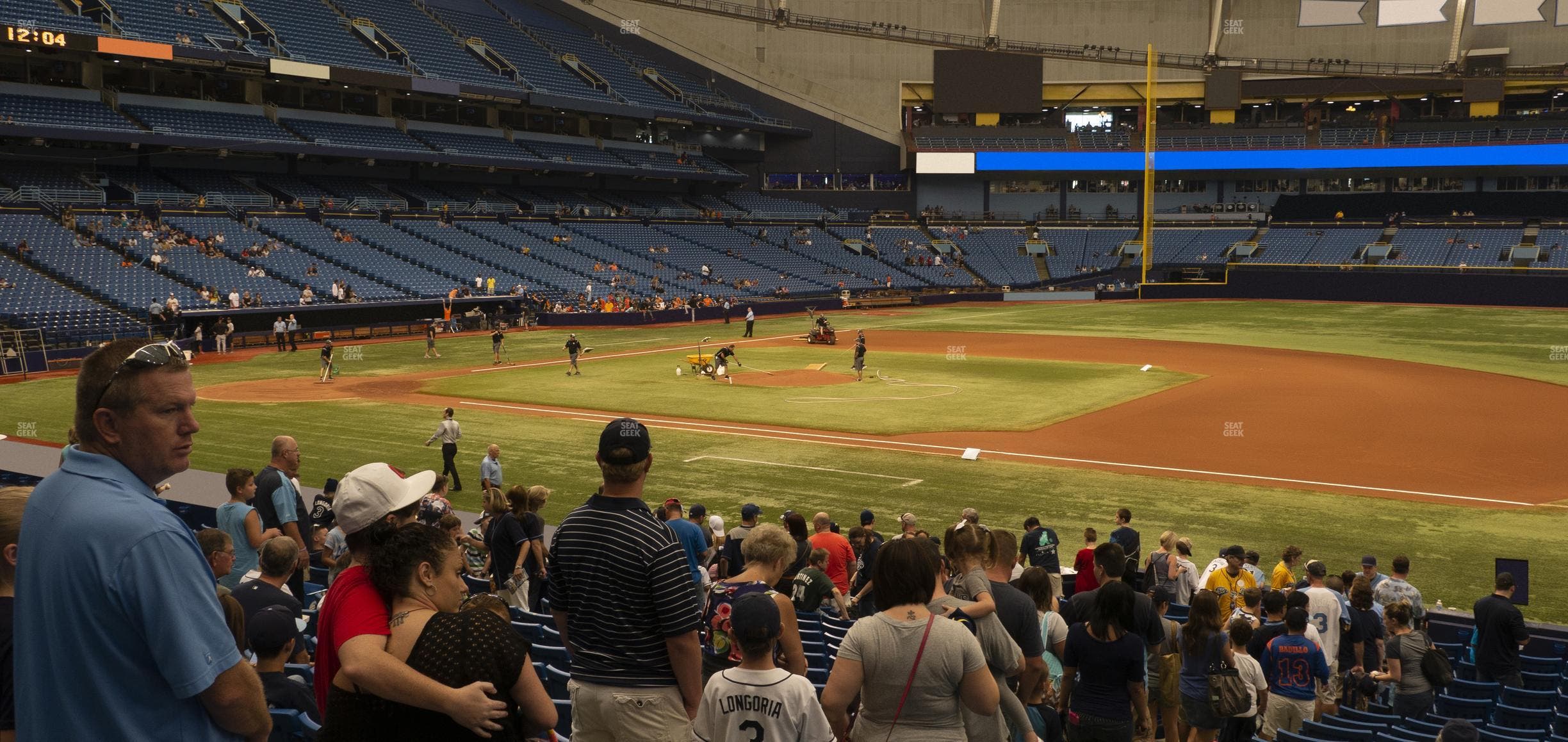 Tropicana Field - Section 122 Seat View
