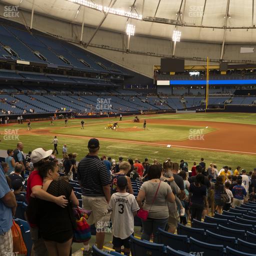 Tropicana Field - Section 122 Seat View