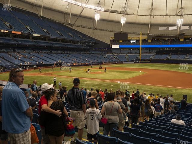 Tropicana Field - Section 122 Seat View