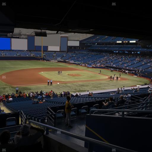 Tropicana Field - Section 123 Seat View