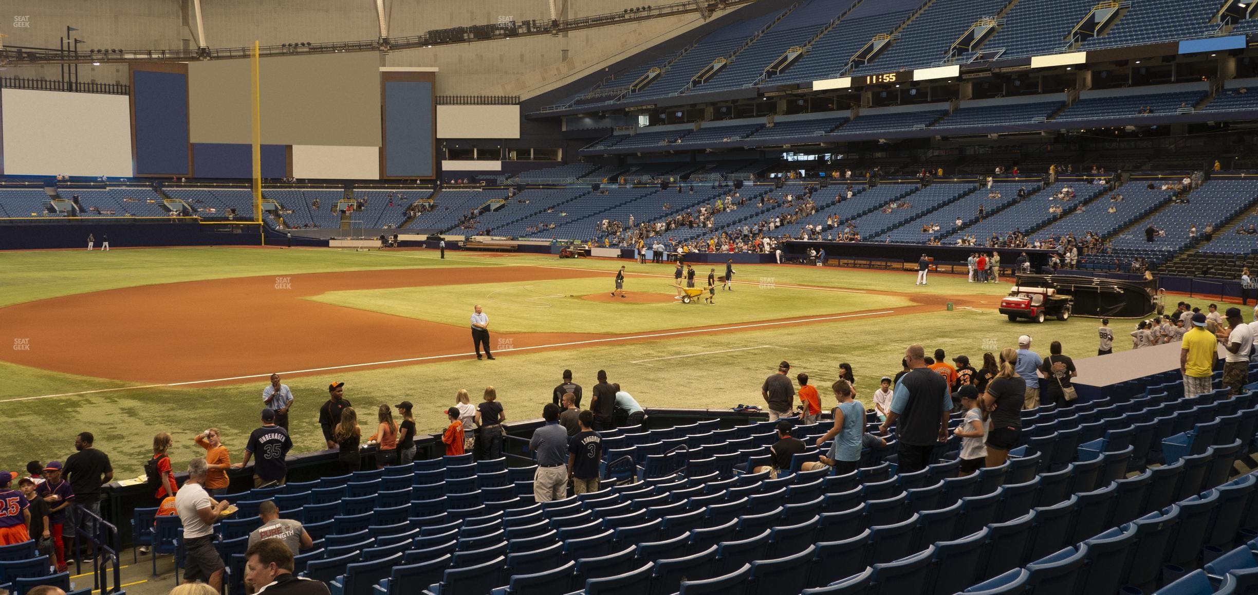 Tropicana Field - Section 123 Seat View